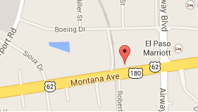 Map to Century 21 APD near Fort Bliss